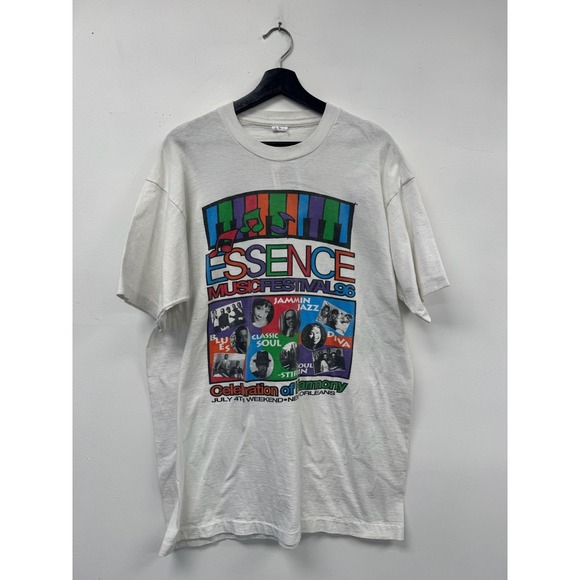 Source Unknown Other - Vintage Essence Music Festival Shirt Large Concert Tour New Orleans 1996 90s